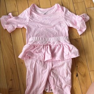 Rosie Pope Soft Pink Baby Outfit